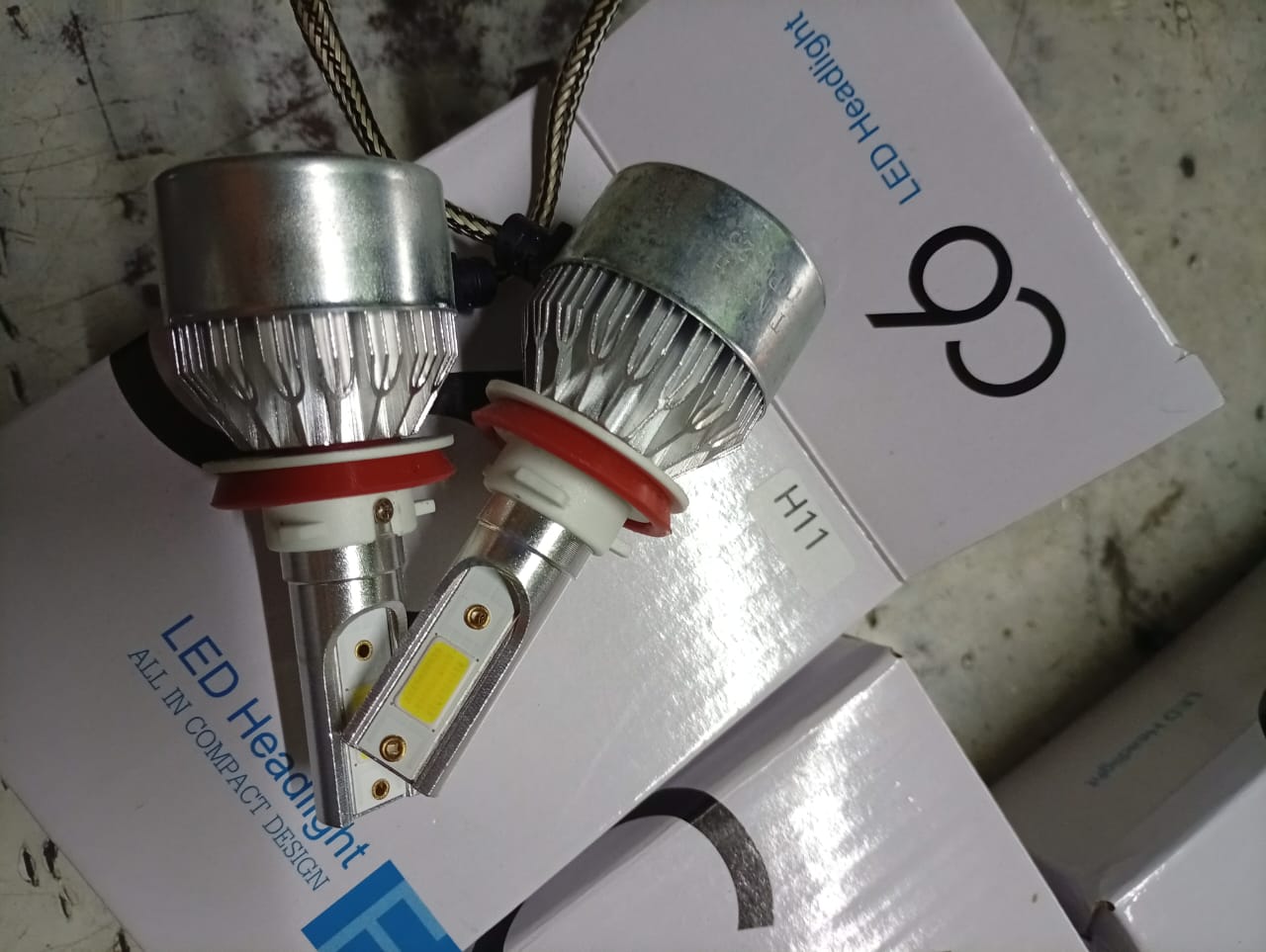 Lámparas LED C6 — H11 (par)